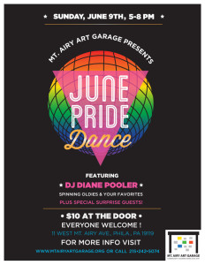 Pride Dance Flyer